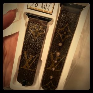 refurbished louis vuitton apple watch band